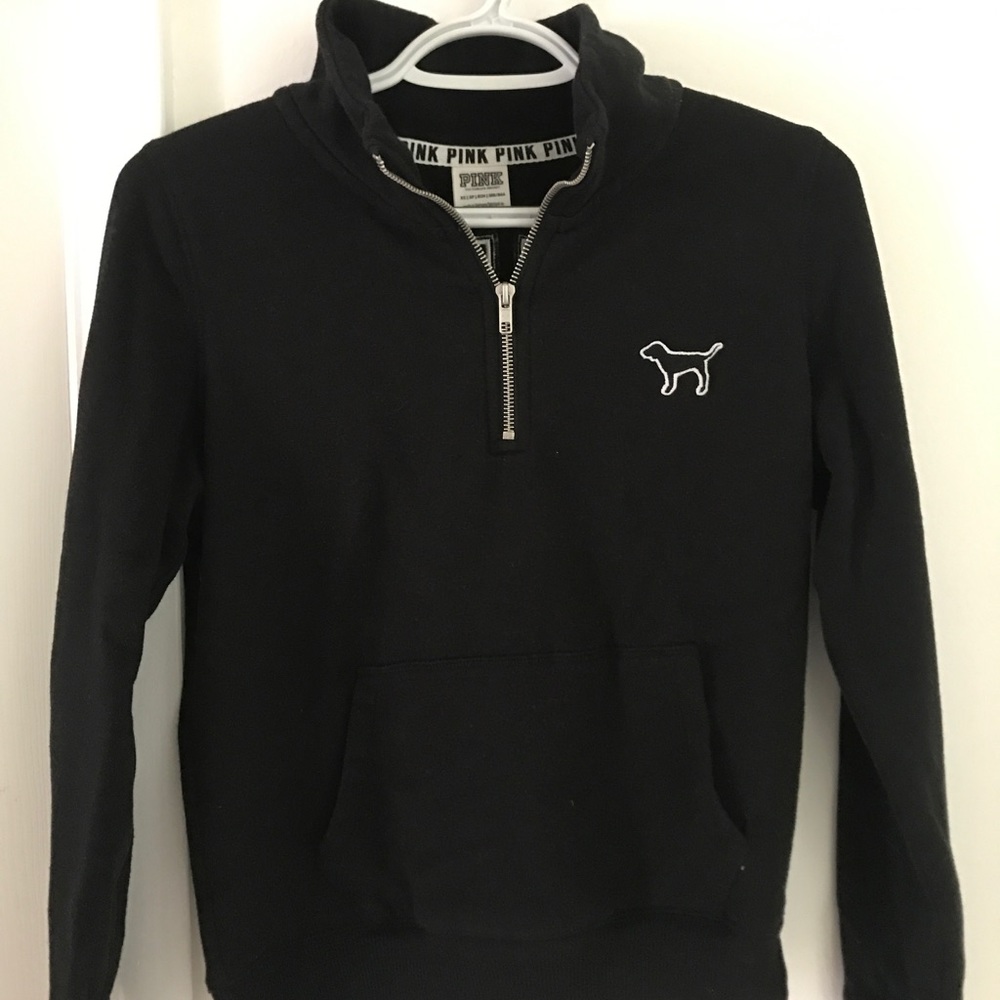 Pink Quarter zip